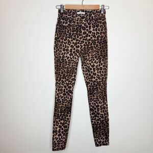 Good American Good Waist Leopard Jeans Size 2/26